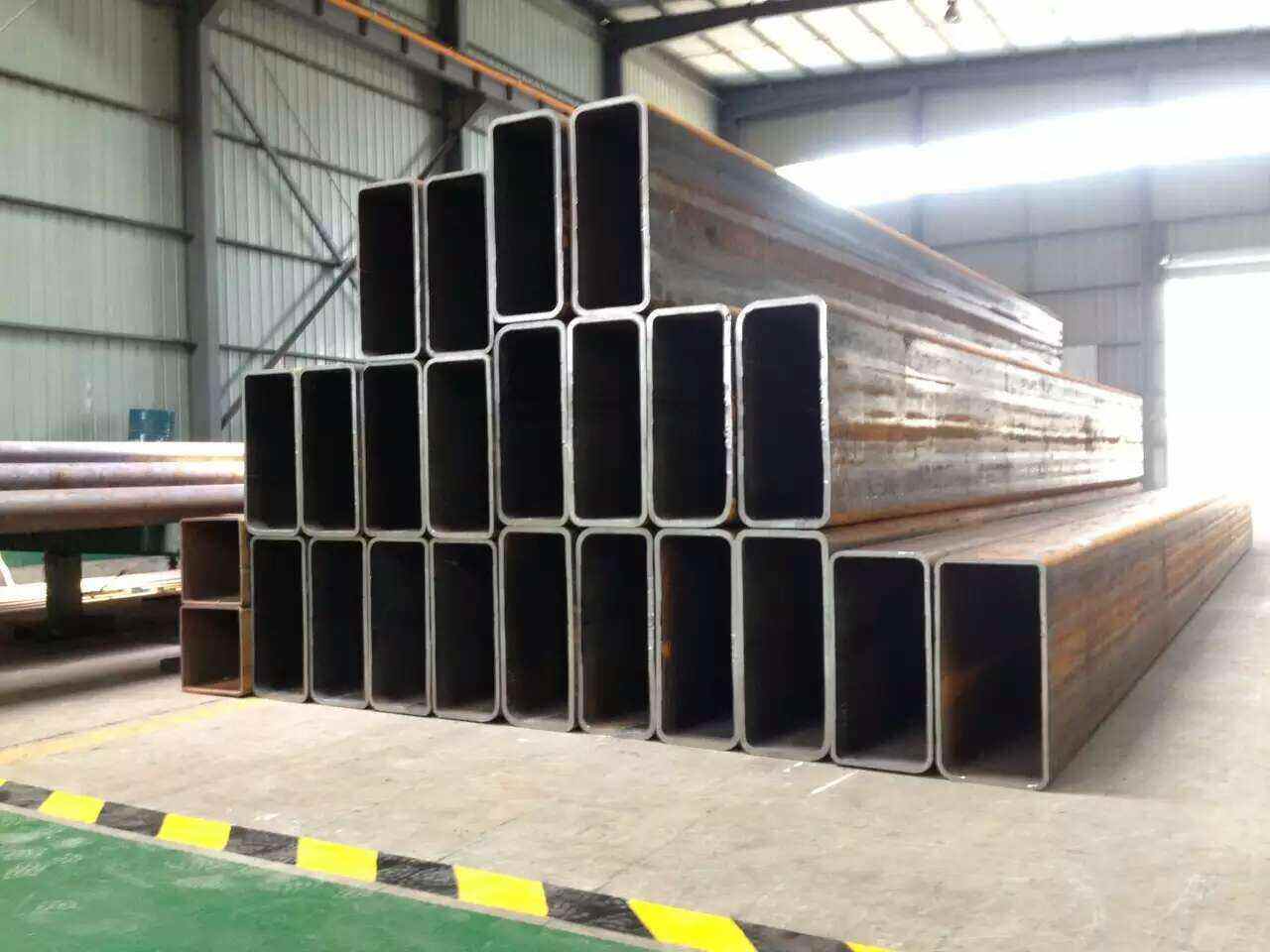 Custom galvanized zinc coating square steel pipe tube manufacturer factory price ready for sale factory