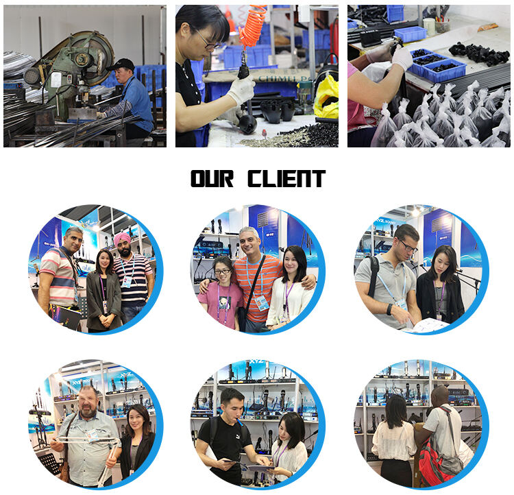 Wholesale Standard Floor Microphone Stand Extender Microphone Tripod Stand Flexible Stand factory