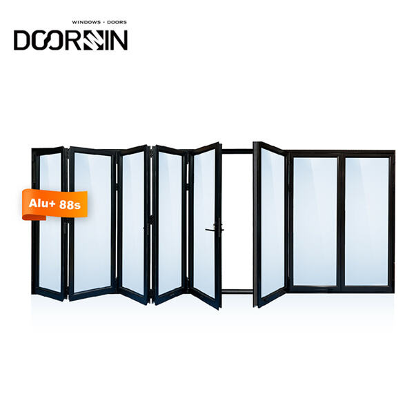 Experience Maximum Natural Light and Scenic Views with Foldable Glass Doors