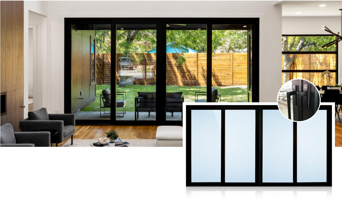 Doorwin Residential Dallas Project Modern Villa Windproof Aluminum Tilt Turn Windows details