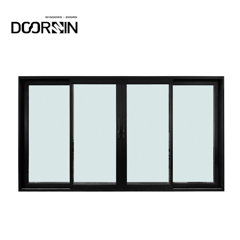 Doorwin Residential Dallas Project Heavy Duty Soundproof Aluminum Glass Sliding Doors Patio manufacture