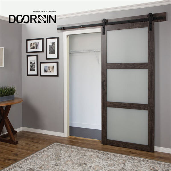 Add Fashion & Spark to Your Living Area With A Tempered Glass Sliding Barn Door