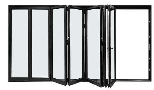 Doorwin Window For Canada&Usa Market Customized Style And Size Powder Coated Balcony Folding Bifold Windows factory