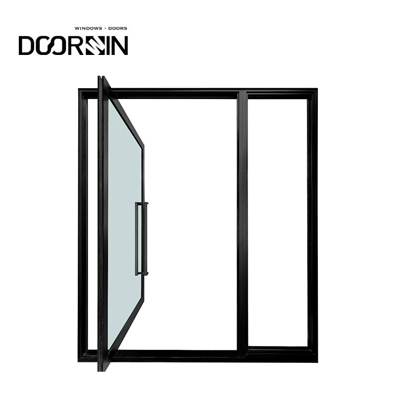 Doorwin Residential Dallas Project Modern Villa Windproof Aluminum Tilt Turn Windows manufacture