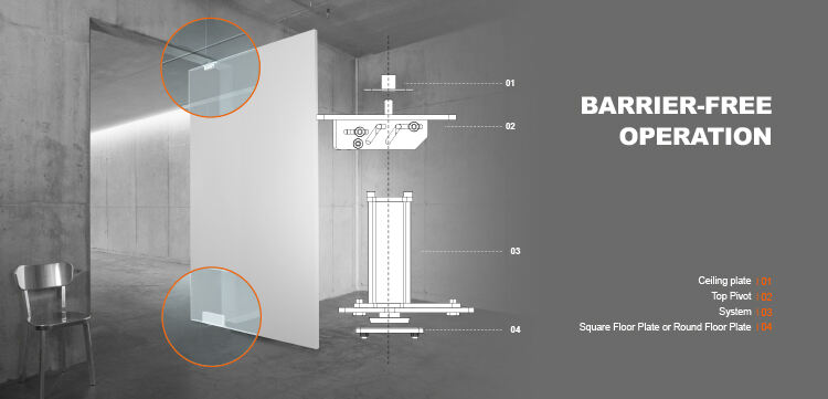 Modern Minimalist Aluminum Composite Patio Door Insulated Entry with Glass Pivot Style for Outdoor Use Fiberglass Screen Netting supplier