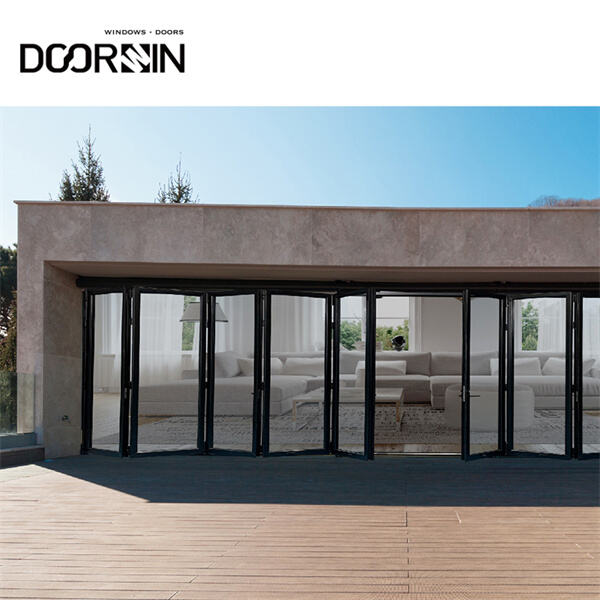 Sleek and Stylish Aluminum Folding Glass Doors for Your Next Renovation