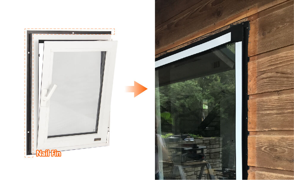 10 DAYS fast shipping  hot sale rain proof Low-E tempered glass thermal break aluminium tilt turn window supplier