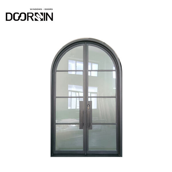 Aluminium Front Entrance Doors with Insulation