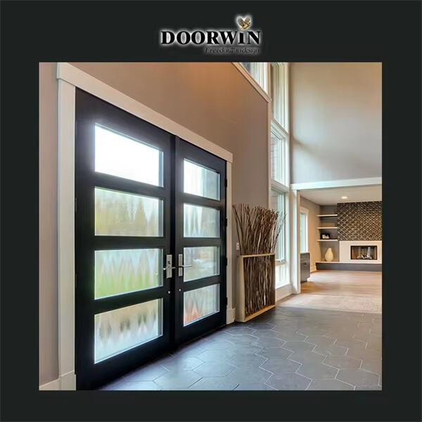 Black Aluminium External Doors