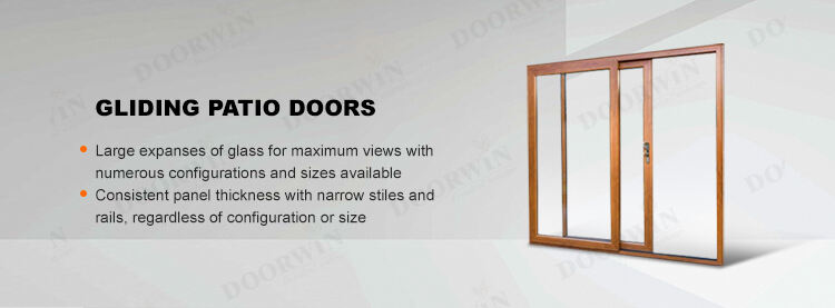 20% discount Soundproof Triple Glaze Heavy Duty Solid Wood Exterior Lift and Sliding Entrance Doors Double Sliding Patio Door factory