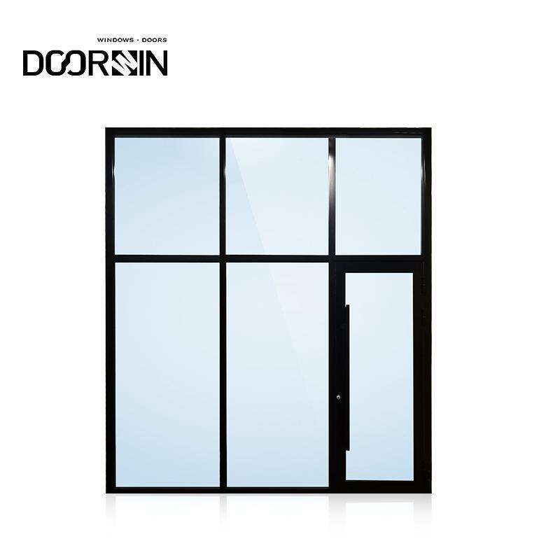 Doorwin Thermal Break Aluminum Tempered Glazed Curtain Wall