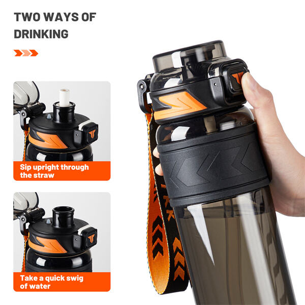 Make a sustainable choice with our 1 litre plastic water bottle, perfect for your active lifestyle.