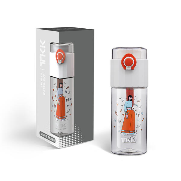Eco-friendly alternative to disposable plastic water bottles - the flip top plastic option.