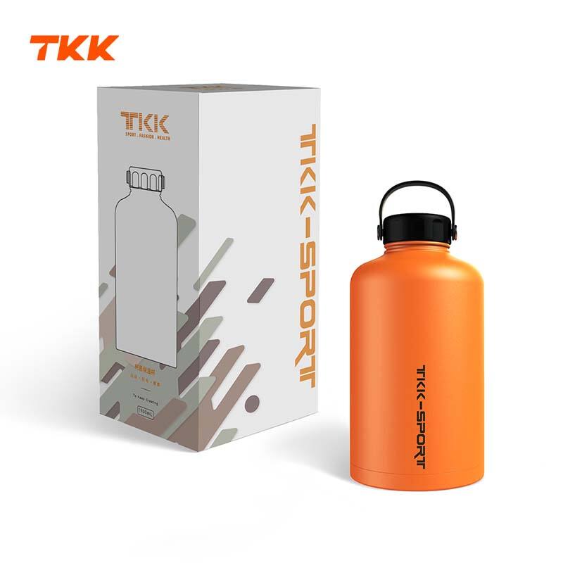 TKK 420/540/960/1900 ML Thermos Water Bottles 304 Stainless Steel Meta Double Wall Sweat-Proof BPA Free Wide Mouth