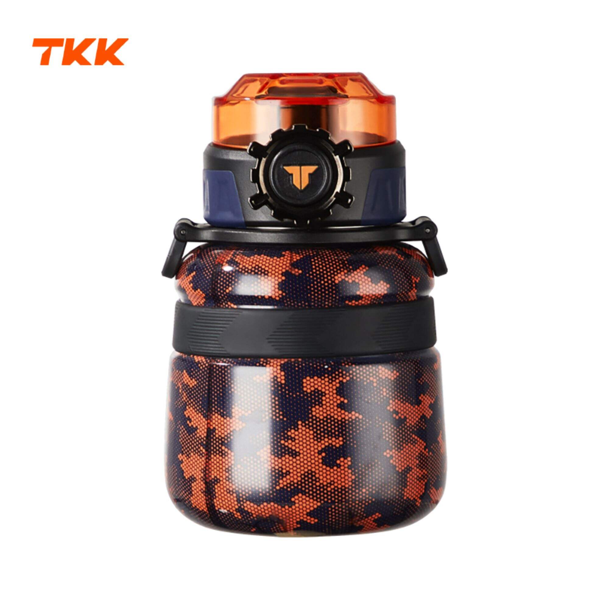 TKK Kids Insulated Water Bottle with Straw 20oz Vacuum Insulated Stainless Steel Metal Thermos Bottles Double Wall