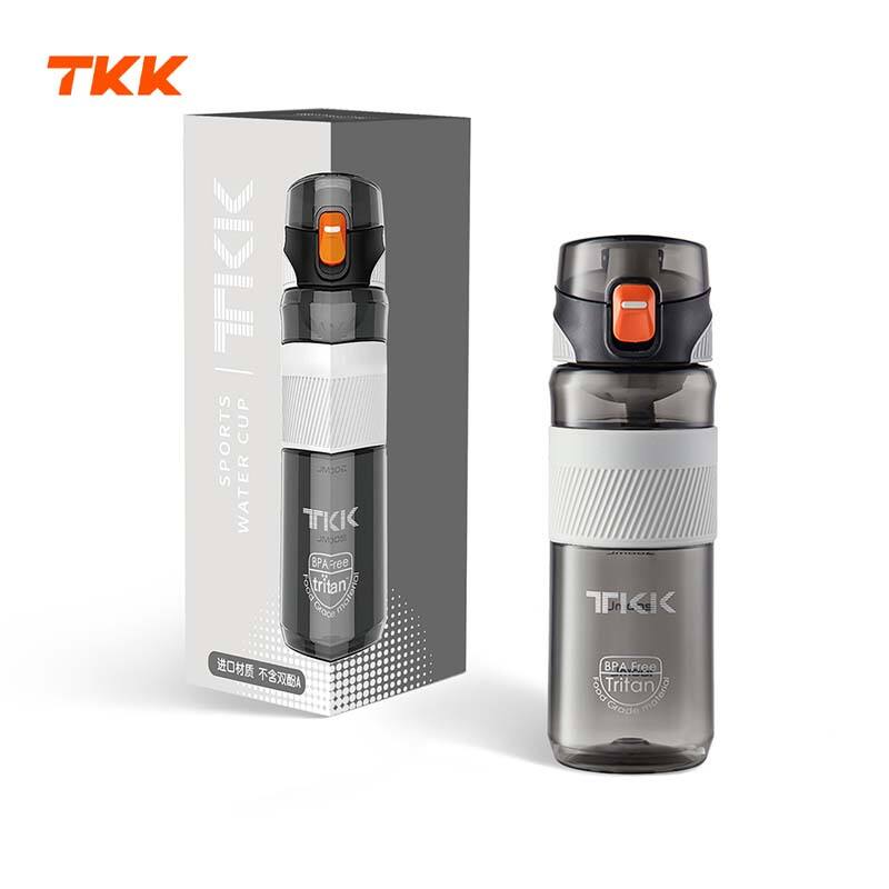 زجاجات مياه TKK سعة 18 أونصة - 24 أونصة مع مصفاة قابلة للإزالة وخالية من مادة BPA للمدرسة واللياقة البدنية وصالة الألعاب الرياضية والخارجية
