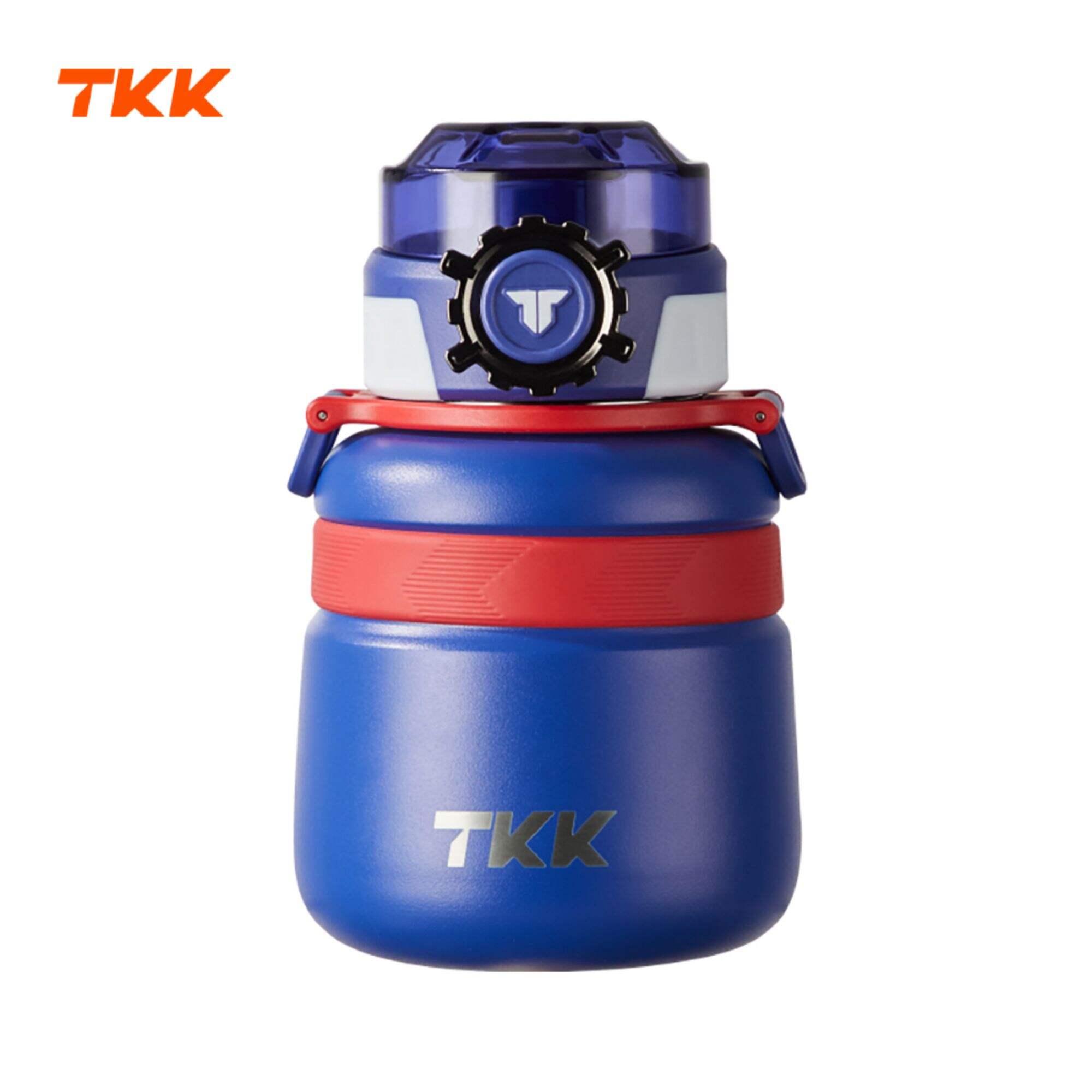 TKK Kids Insulated Water Bottle with Straw 20oz Vacuum Insulated Stainless Steel Metal Thermos Bottles Double Wall