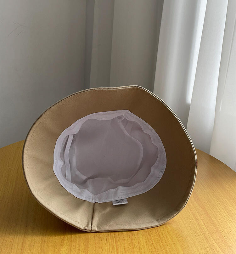 2024 new cute funny smiley hat sunshade double-sided bucket hat double-sided embroidery hiking bucket hat manufacture