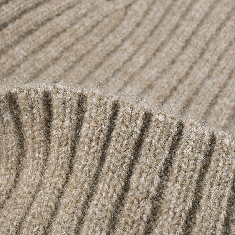 Trending Wholesale High Quality Solid Color Winter Pastel Knitted Wool Custom Logo Beanie For Women Men factory