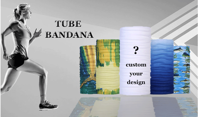 Custom Running Turban bike scarf balaclava face mask cap fashion neck tube bandana fashion neck bandana factory