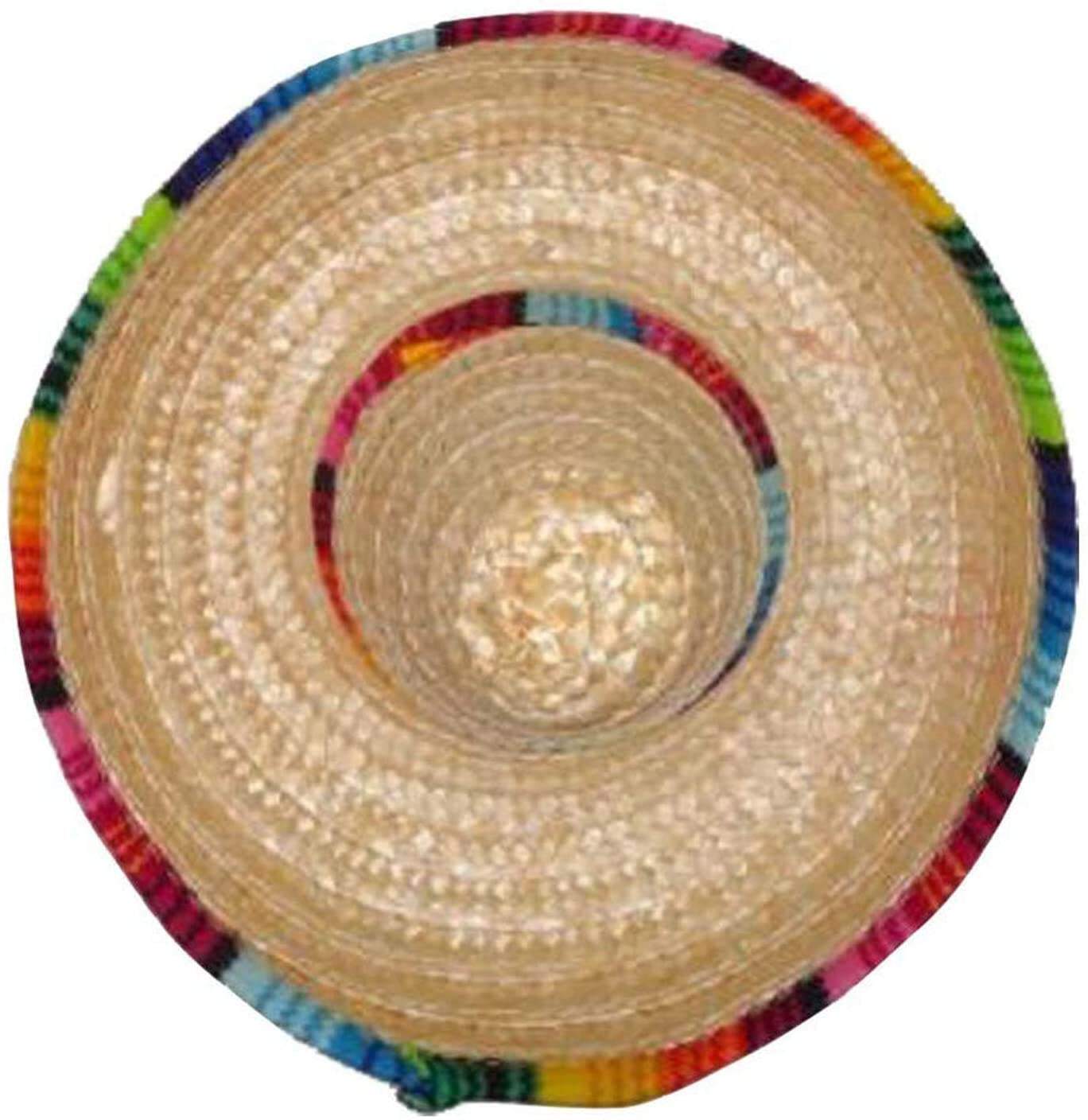 Dog Sombrero Hat, Mini Straw Sombrero Hats Mexican Hats Sombrero Party Hats for Small Pets/Puppy/Cat supplier