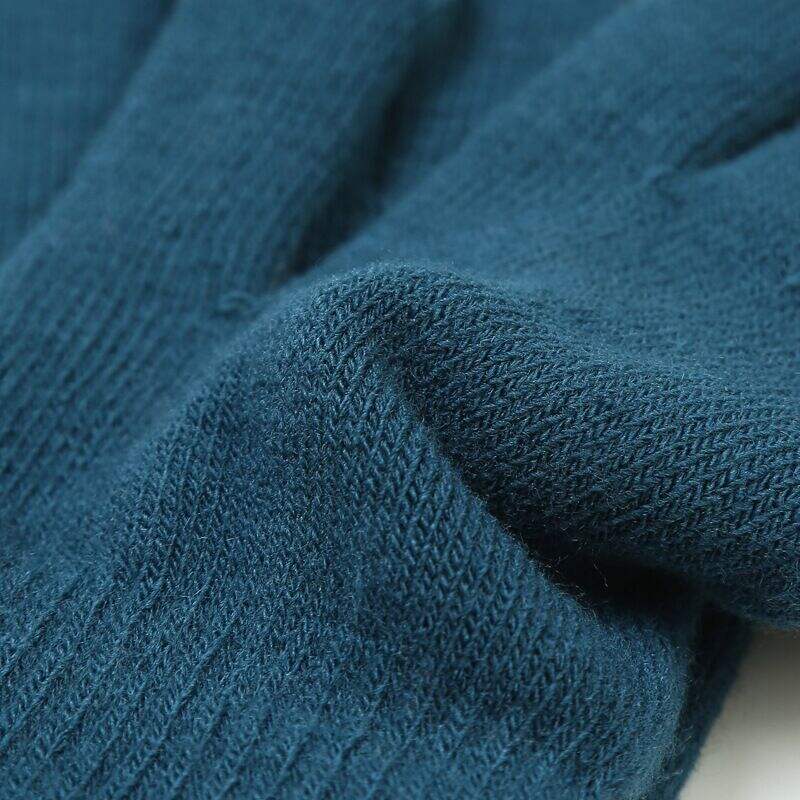 product custom color 3 fingers high quality touch screen gloves warm fleece lined knit gloves-5
