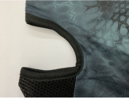 Outdoor Riding Headset Sunscreen Windbreak one hole Mask UV protection Custom Triangle Bandana  balaclava mask supplier