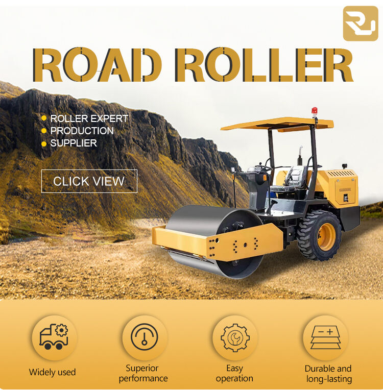 construction roller machinery small single drum vibrating 4kw walk behind road roller compactor details