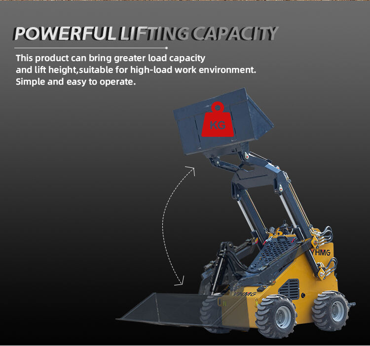 multi functional chinese factories directly supply diesel mini skid steer loader details