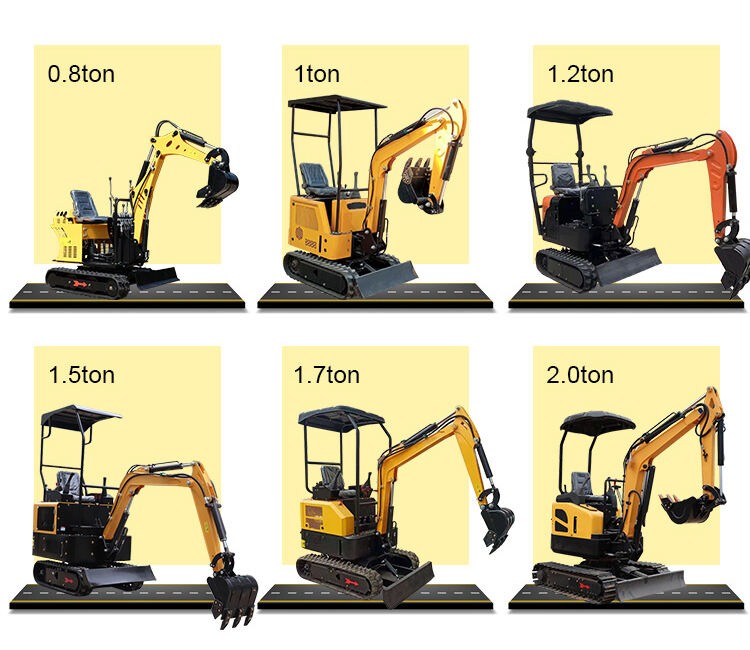 Epa Approved Rotary Excavator Zero Tail Scavatore Multipurpose Excavator Rubber Tracked Miniature Escavator supplier