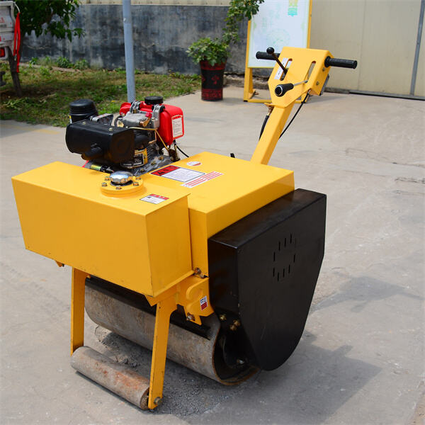 Use of Single Drum Road Roller