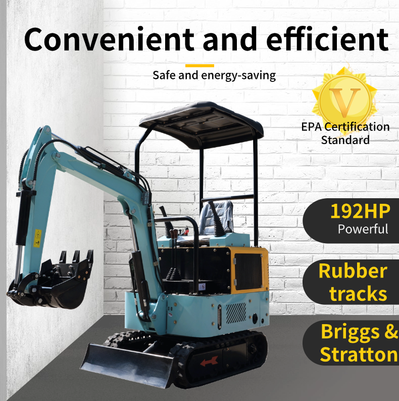 Ce Epa Engine Farm Garden  Excavator Multifunctional 1.7T 2T 2.5T 3.5T 360 Mini Digger Small Escavator supplier