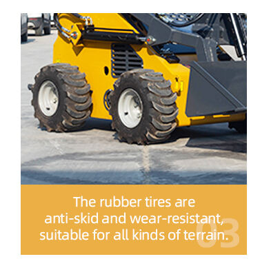 ce approved multi-function skid loader heavy equipment wheel skid steer loader factory