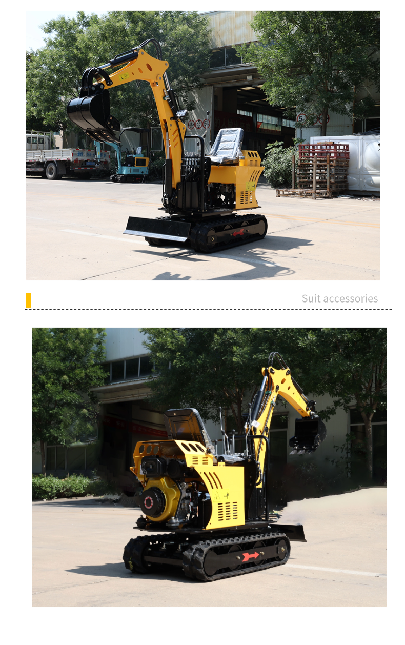 Multifunctional Ce Epa Home Farm Garden Agricultural 1T 1.8T 2T 2.5T 3.5T Crawler Small Digger Mini Excavator details