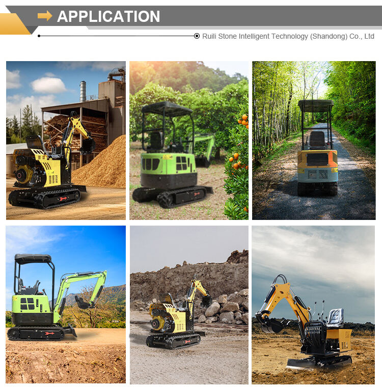 Chinese Machine EPA Engline Forestry Machinery 1 Ton 2Ton Excavators Farm Digger Mini Excavator supplier