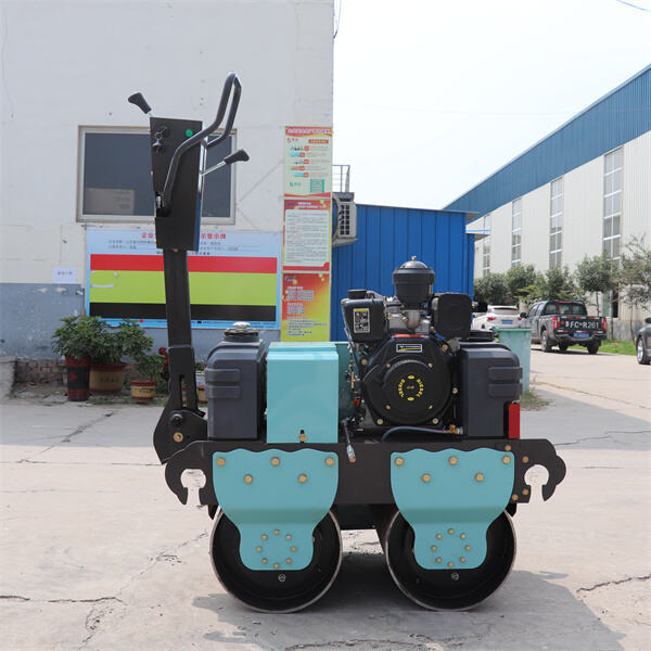 Use of Road Construction Roller