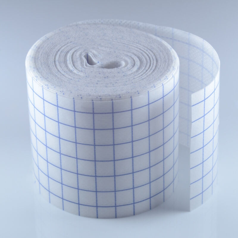 Surgical and medical wound dressing medical fabric non-woven adhesive fixation tape roll /White Non-woven Fixing Roll Nonwoven Dressing Roll