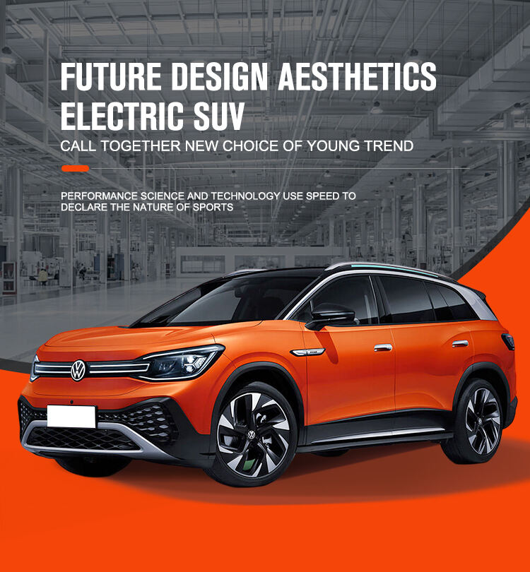 2024 New Energy Vehicles VW ID6 Crozz Prime Electric Car Large 5-door, 6-seater SUV ID6 Volkswagen Crozz Prime manufacture