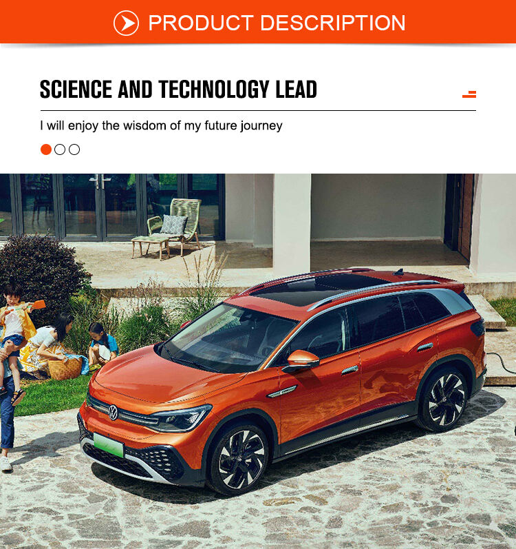 2024 New Energy Vehicles VW ID6 Crozz Prime Electric Car Large 5-door, 6-seater SUV ID6 Volkswagen Crozz Prime details