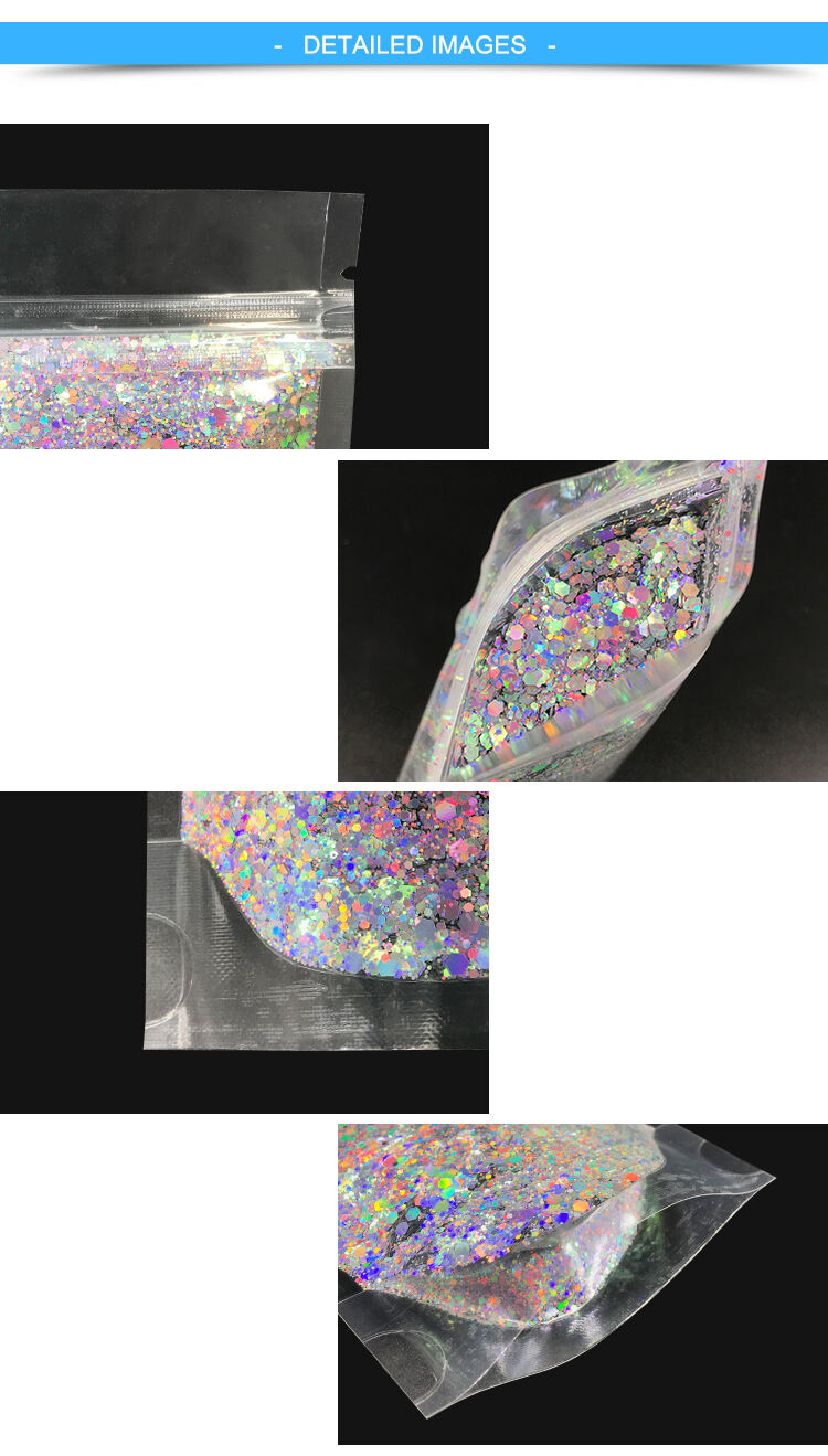 Wholesale Chameleon Color Shift Glitter Bulk Color Change Polyester Chunky Glitter supplier