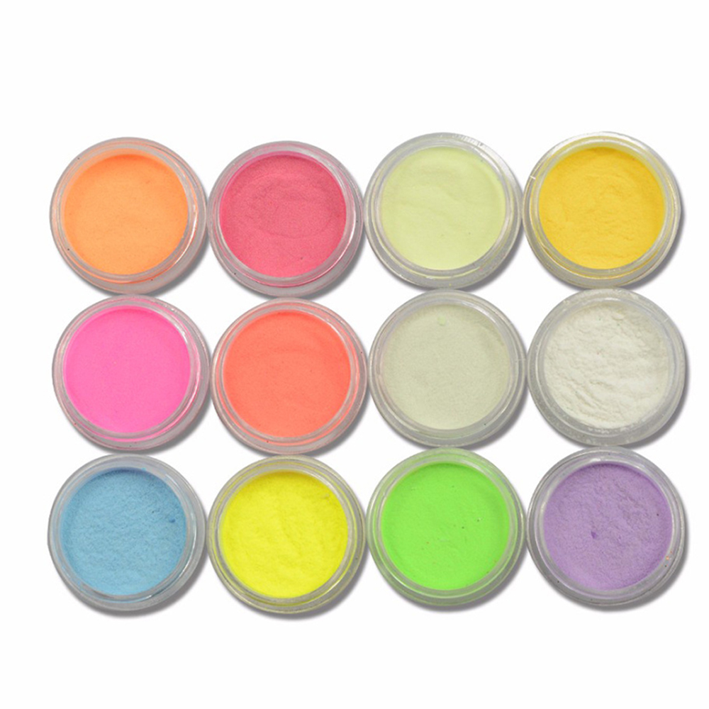 Manufacturer Phosphorescent Pigment Glow In The Dark Powder for Face, Lips, Nails, Body details