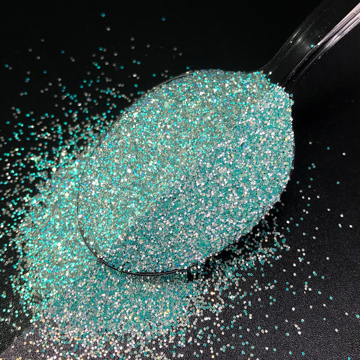 2023 New Holographic Reflective Glitter Powder Bulk PET Hexagon Chunky Glitter manufacture