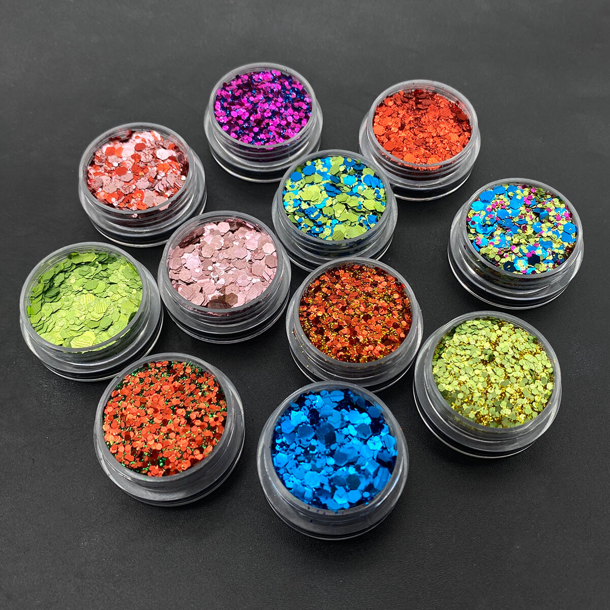 Eco-friendly glitter biodegradable glitter in bulk safe for Planet Non-Toxic glitter supplier