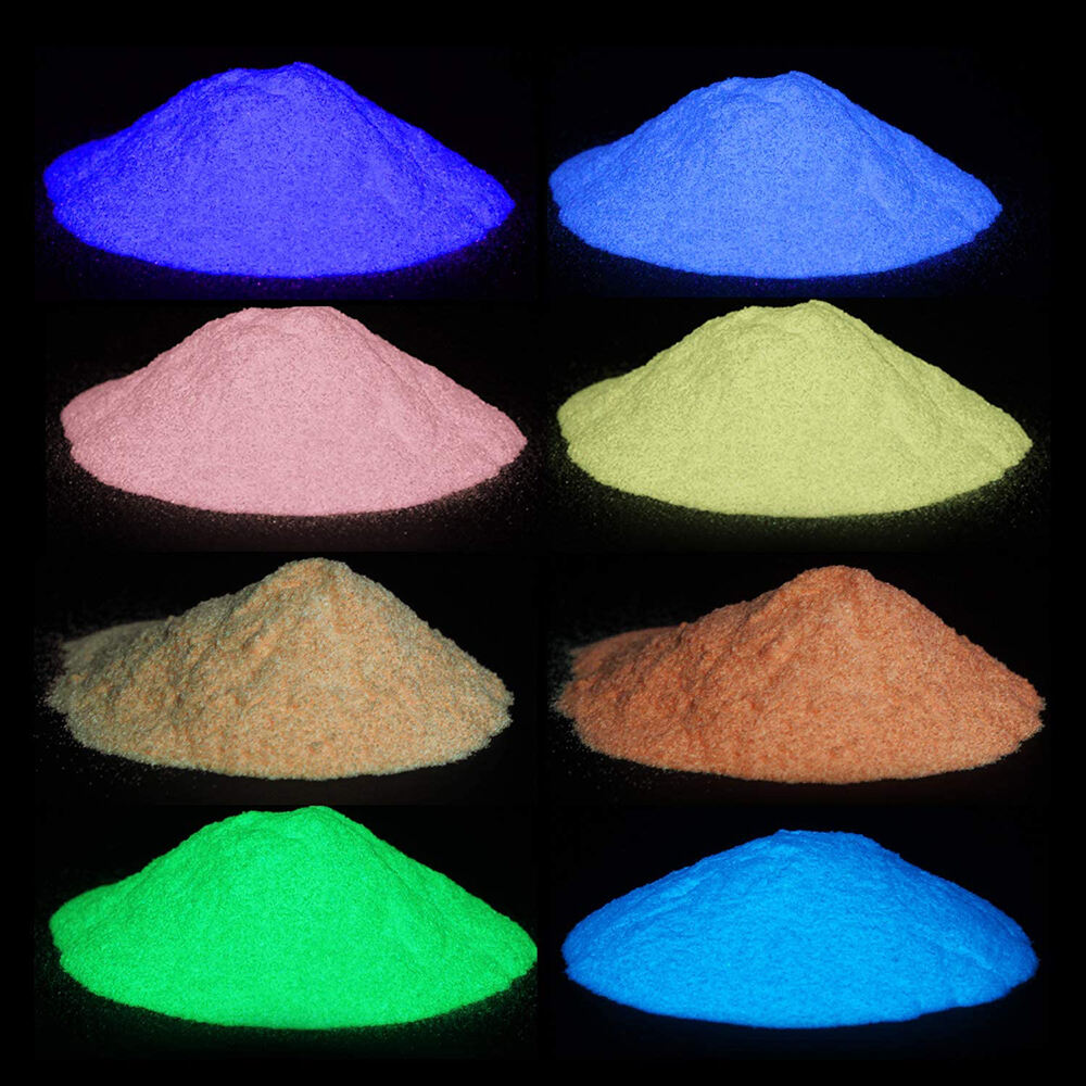 Manufacturer Phosphorescent Pigment Glow In The Dark Powder for Face, Lips, Nails, Body manufacture