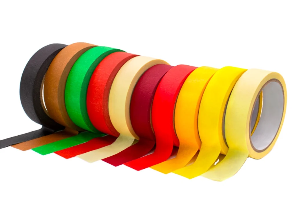 Complete range of automotive aftermarket masking tapes