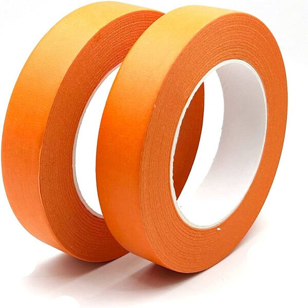 Safety and health first with Orange Masking Tape