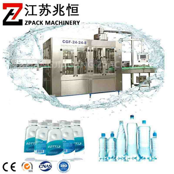 Streamlined operations in a water bottle filling facility