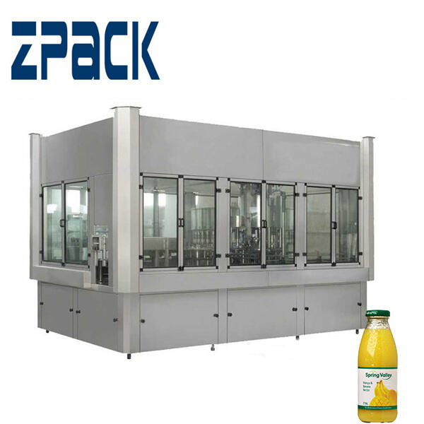 費用対効果が高く高性能なジュース充填設備
