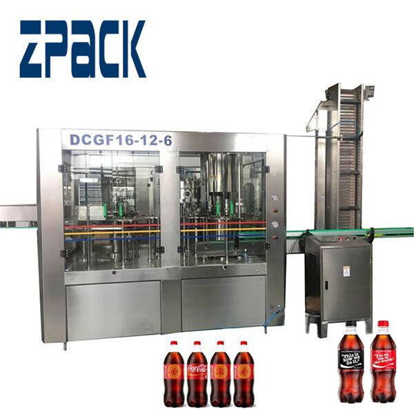 زيادة الإنتاجية والجودة مع جهاز تعبئة المشروبات الغازية للحيوانات الأليفة من شركتنا