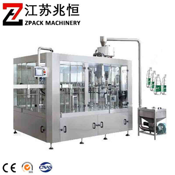 Élevez votre opération de mise en bouteille au niveau supérieur avec un système de remplissage d'eau automatisé.